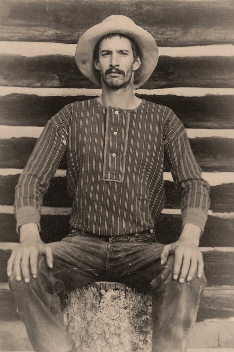 American man Vintage