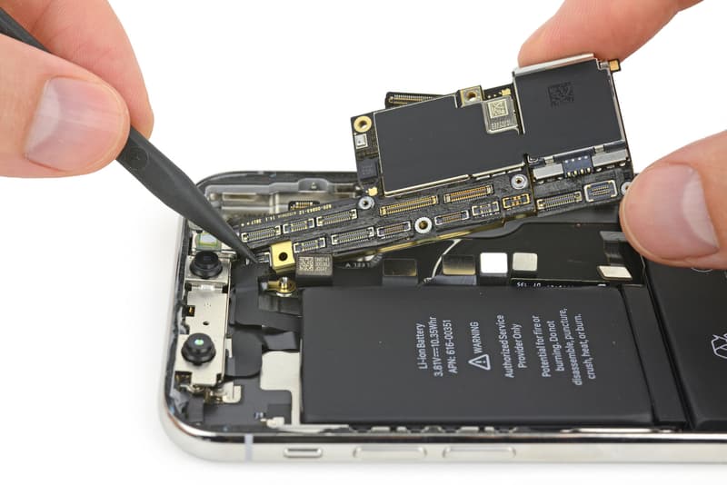 Iphone x разбор ifixit