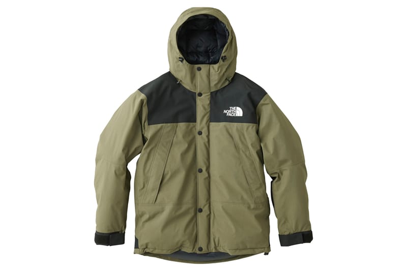 The north face store mountain down jacket