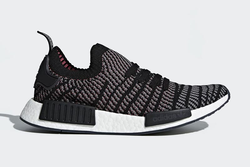 adidas nmd r1 stlt pk black