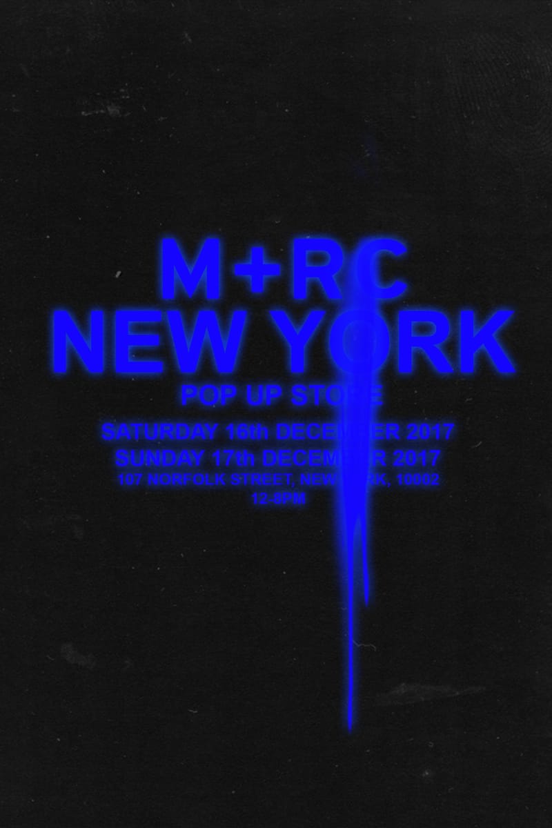 M+RC Noir 於紐約開設全新Pop-Up 店舖| Hypebeast