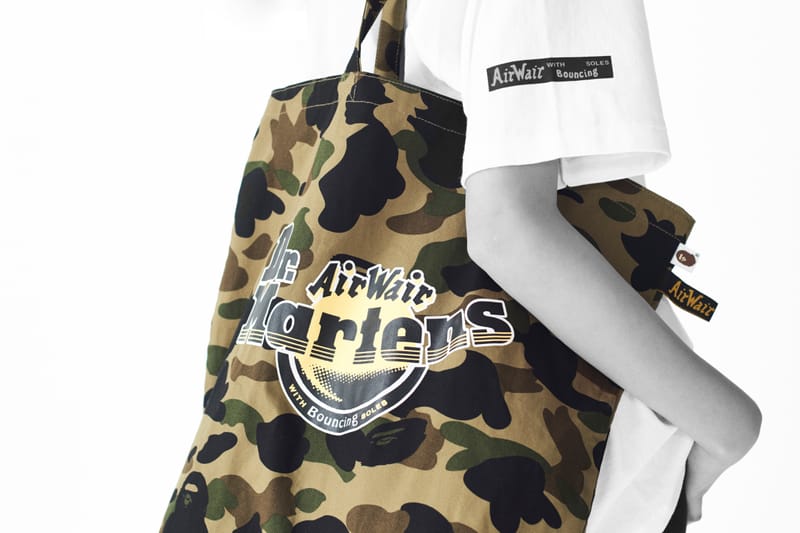 馬田一猿－A BATHING APE® × DR.MARTENS 聯乘系列Lookbook 發佈| Hypebeast