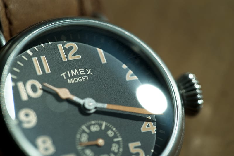 Timex midget trench discount watch