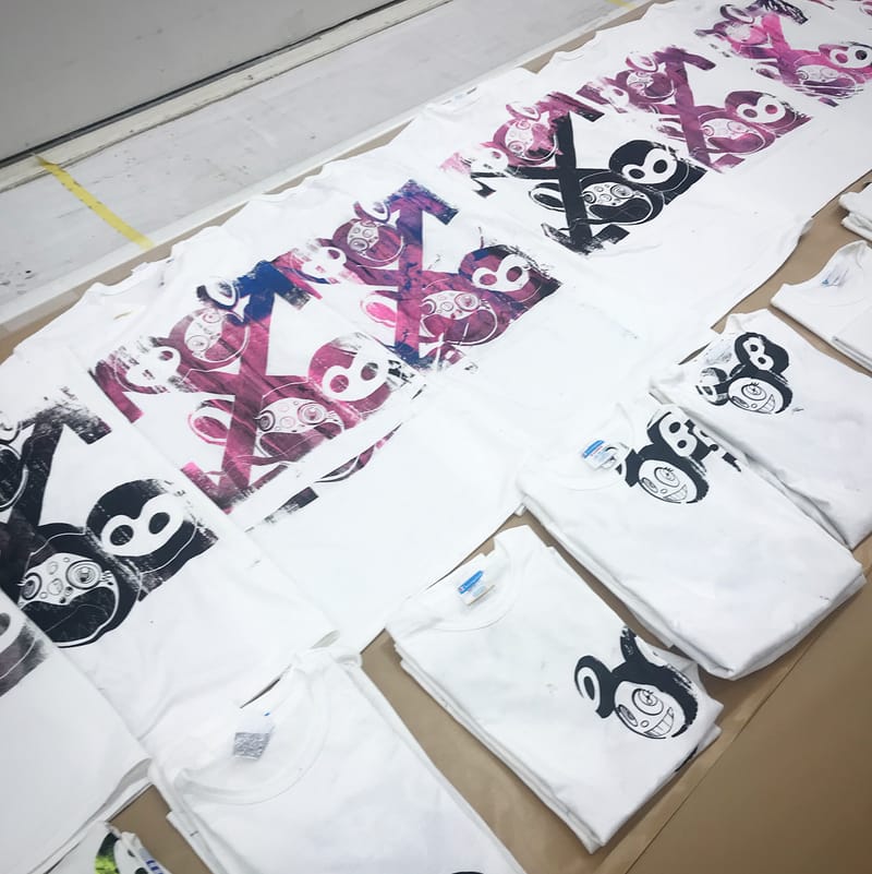 Virgil Abloh 與村上隆打造全新手作印花T-Shirt 系列| Hypebeast