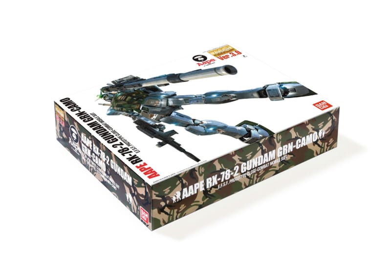 AAPE BY A BATHING APE® x GUNDAM 最新聯名系列完整現身| Hypebeast