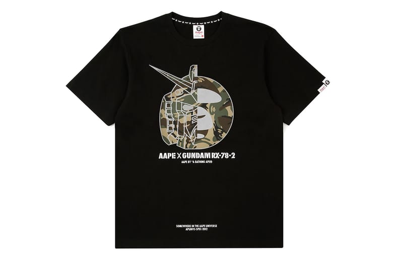 AAPE BY A BATHING APE® x GUNDAM 最新聯名系列完整現身| Hypebeast