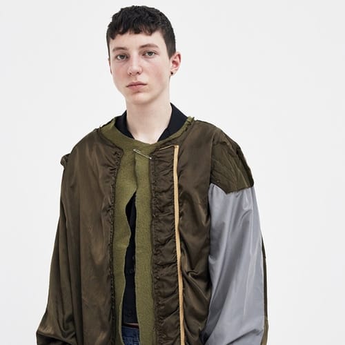 424×ALPHA INDUSTRIES×Slamjam MA1/XL/ブラック