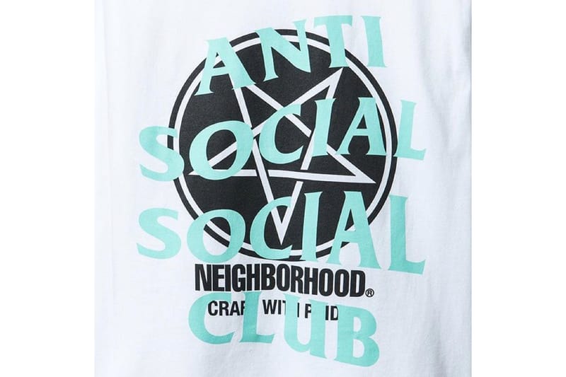 NEIGHBORHOOD x Anti Social Social Club 別注T-Shirt 上架情報公開