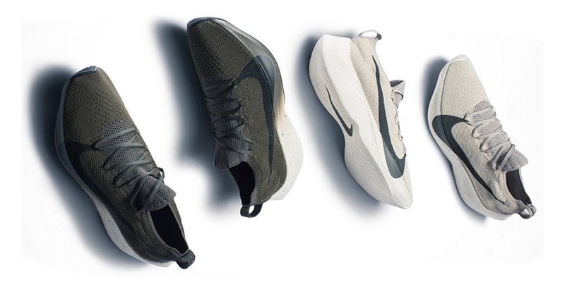 nike vapor street flyknit off white