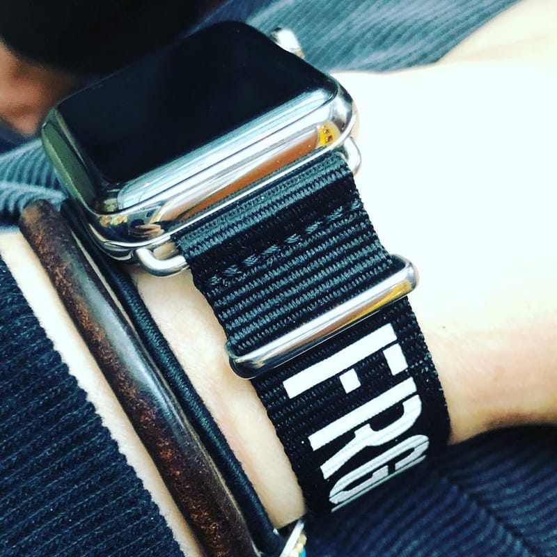 FRAGMENT Apple Watch Band 藤原ヒロシ - 時計