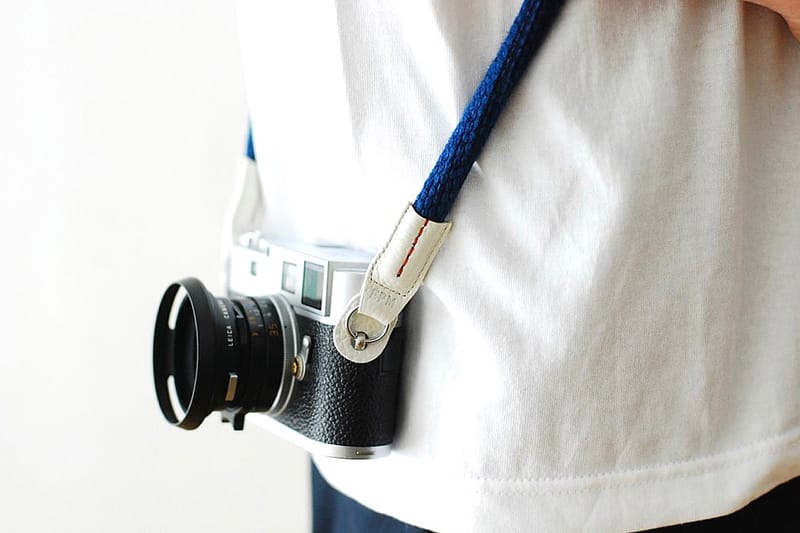 日本傳統工藝別注－EPM x itten. 天然藍染Yosemite Camera Strap