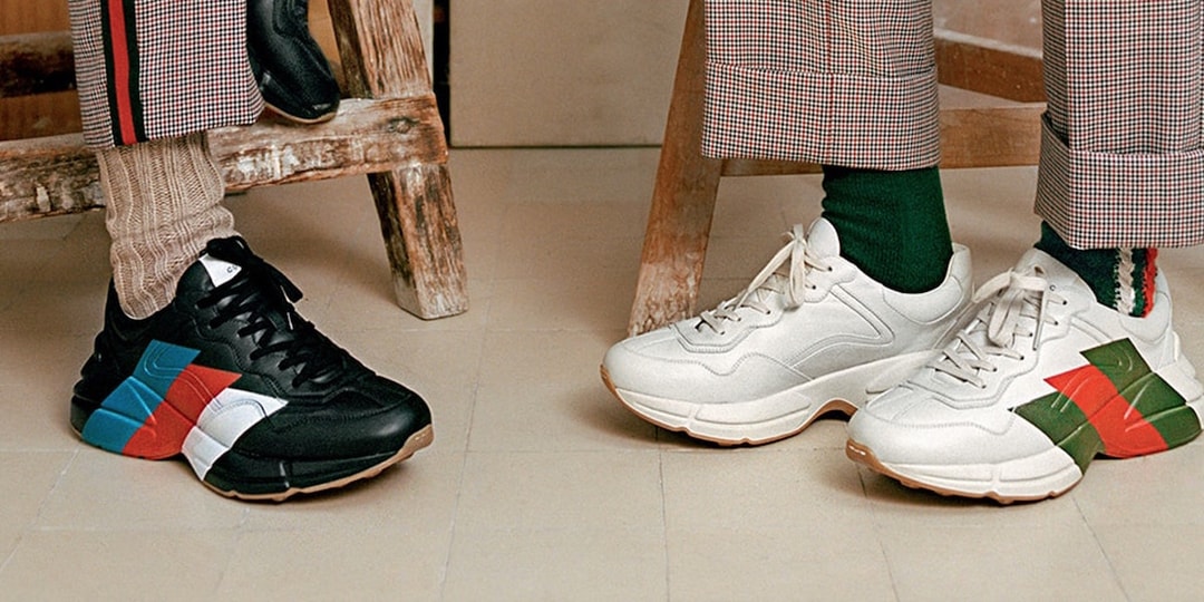 Gucci 為人氣 Rhyton Sneaker 推出全新配色 | Hypebeast