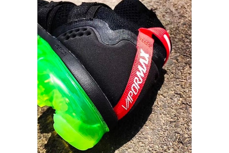 vapormax 2 neon green