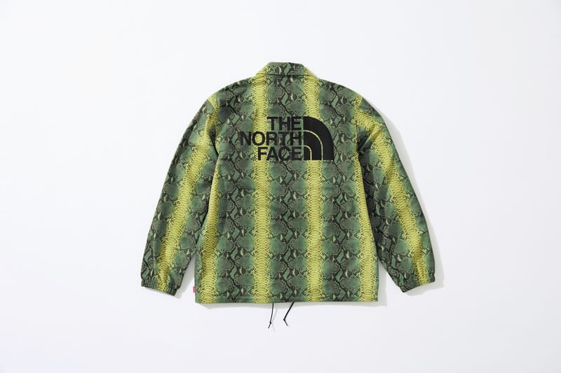 Supreme x The North Face 2018 春夏「Snake-Print」系列正式發布