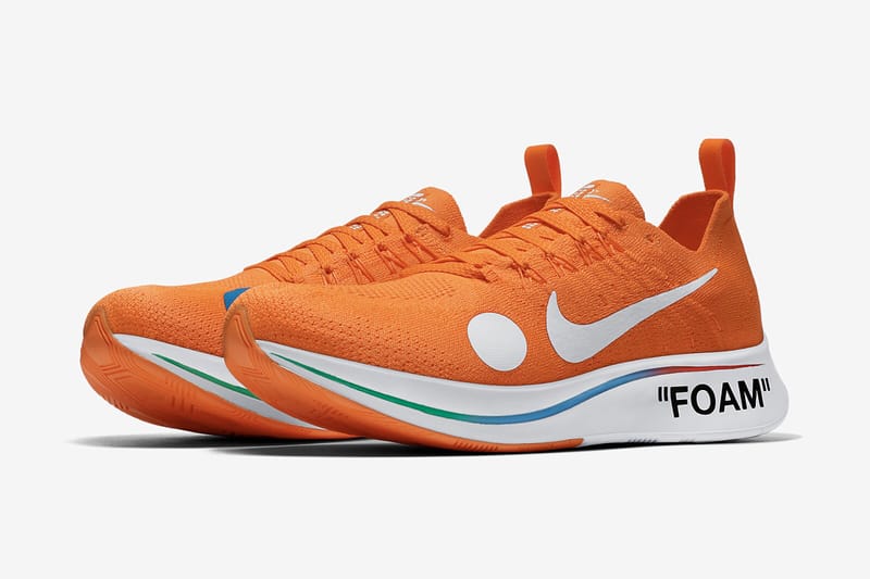 Off-White™ x Nike 聯乘Zoom Fly Mercurial Flyknit 官方圖片釋出