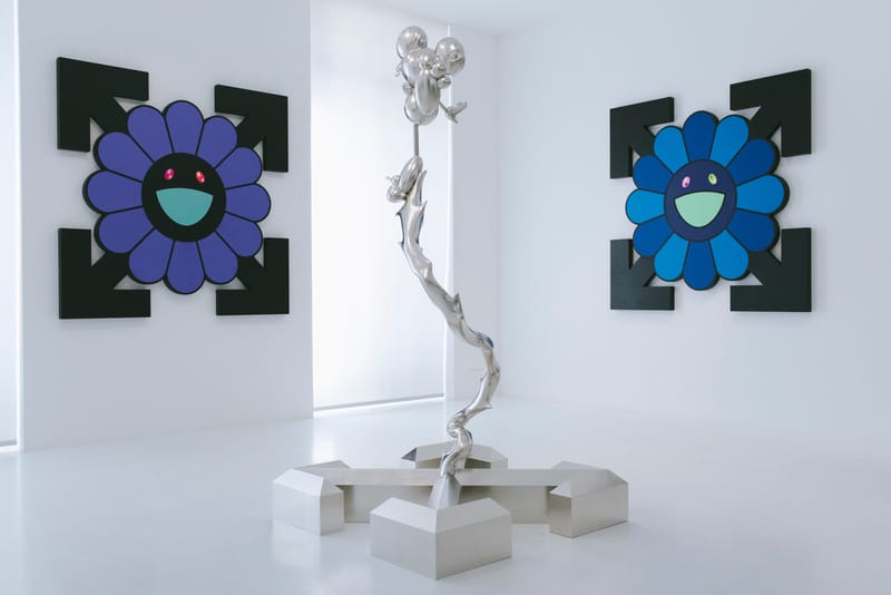 2体Virgil Abloh村上隆MIGHTY JAXXOff-White× UESHIMA MUSEUM COLLECTION