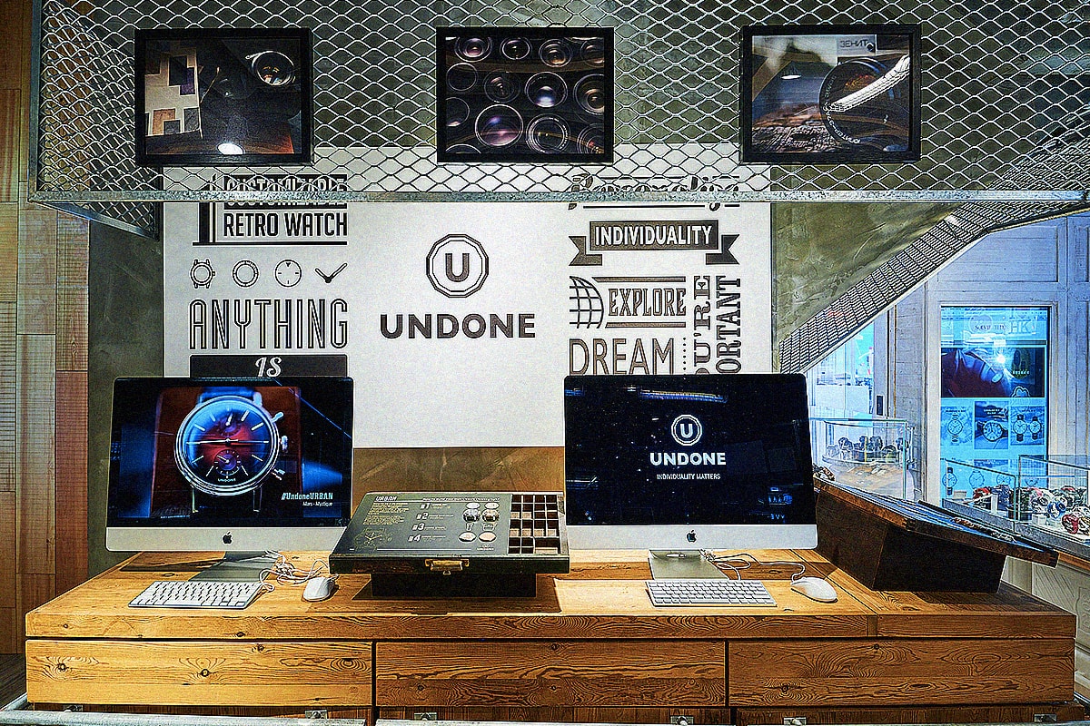 Undone Loop 定制手錶品牌 UNDONE 實體店登場! | Hypebeast