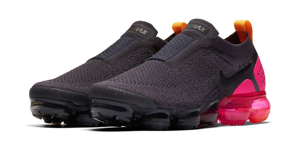 nike air vapormax flyknit moc 2 black and pink