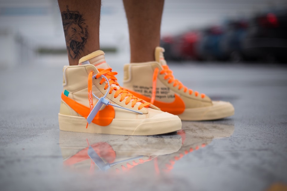 Off-White™ x Nike Blazer Mid 全新「All Hallow's Eve」配色上腳預覽