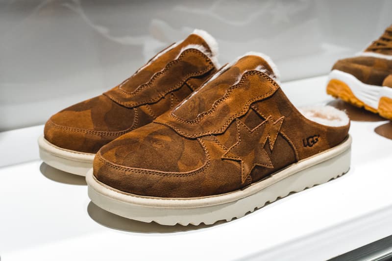 a bathing ape ugg slippers
