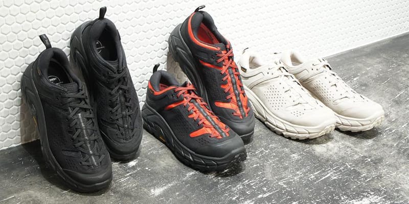 HOKA×ENGINEERED GARMENTS TOR ULTRA LOW Hoka One One Tor Ultra Low Engineered Garments Black Men's