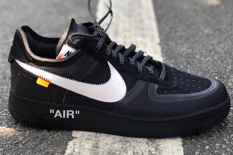 Nike air force 1 x off white the hot sale ten