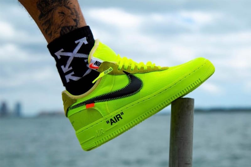 Off-White™ x Nike 聯乘Air Force 1「Volt」上架情報公佈| Hypebeast