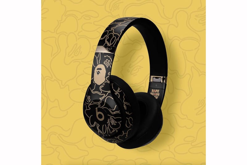 A BATHING APE® x Beats by Dr.Dre 聯乘別注Studio3 無線耳機| Hypebeast