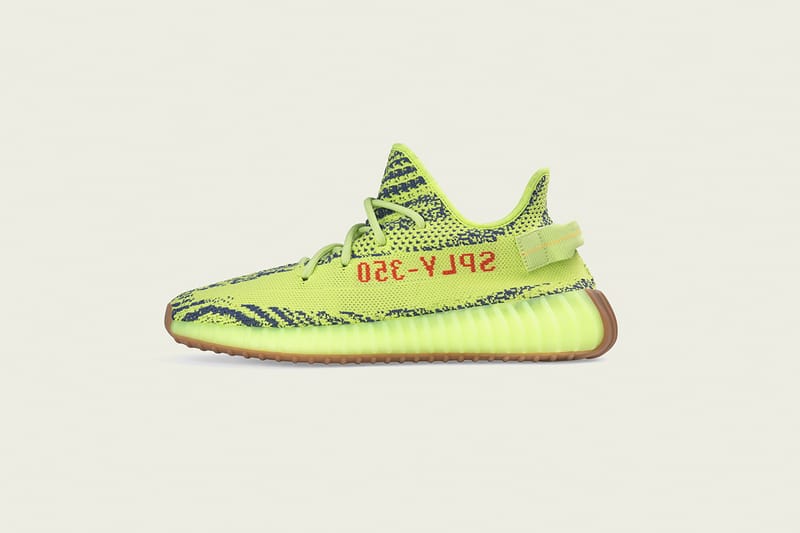 Yeezy 350 semi deals frozen yellow