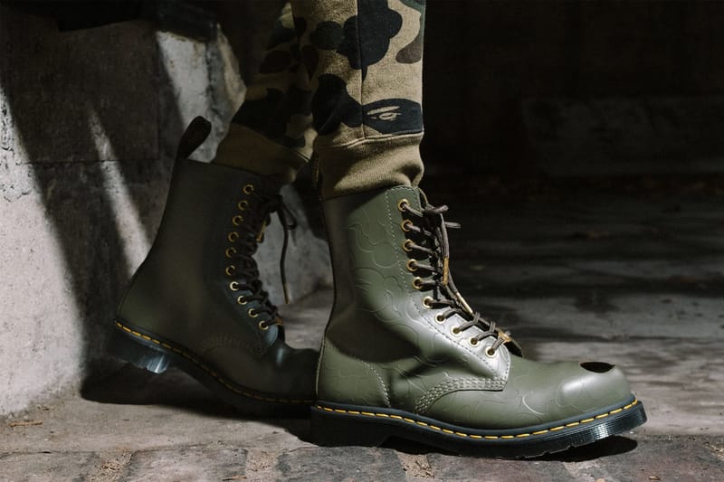 A BATHING APE® x Dr. Martens 全新聯乘系列型錄登場| Hypebeast