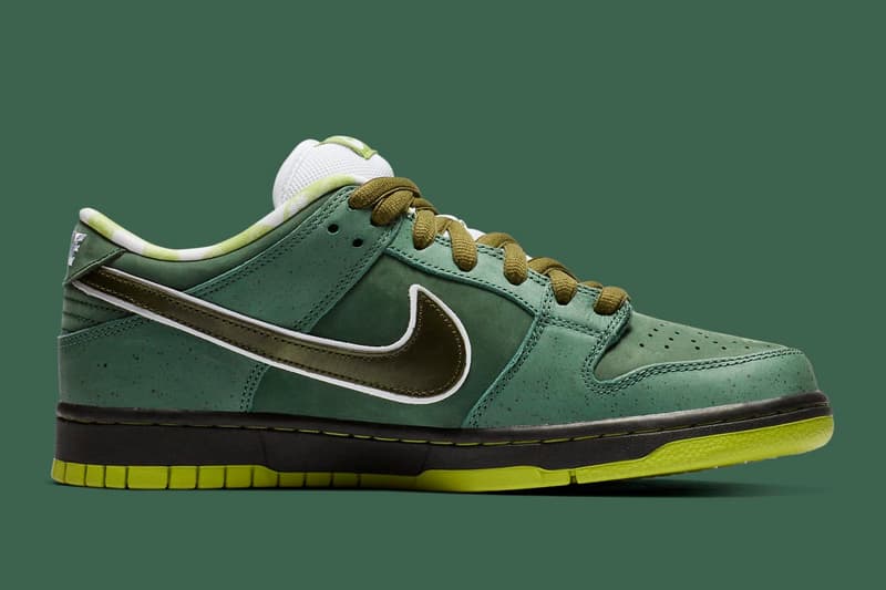 nike sb dunk green lobster