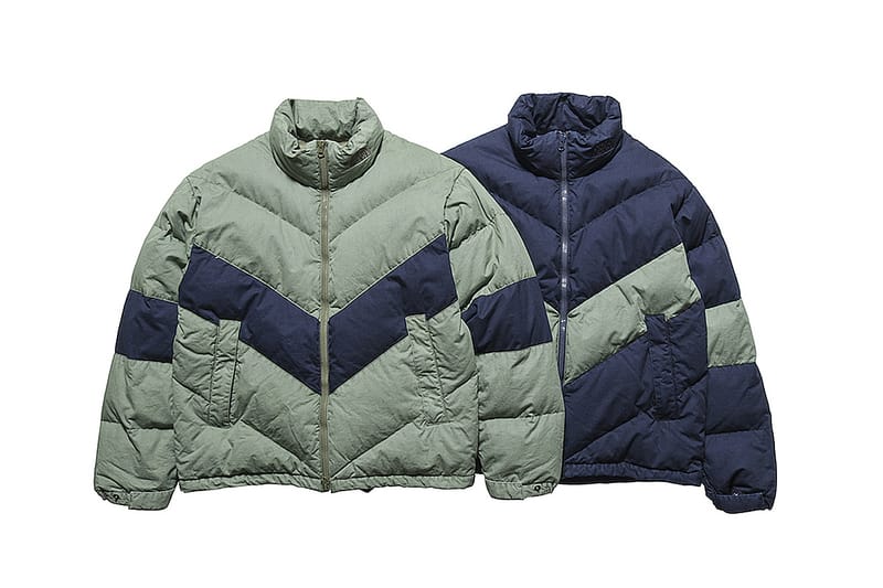 The north face purple label cotton down on sale jacket