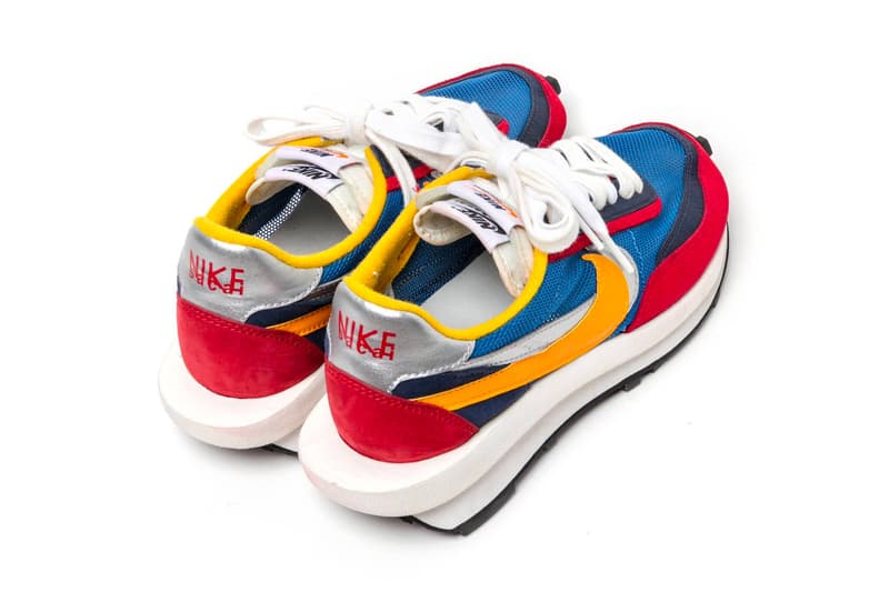 sacai x nike ldv waffle plata