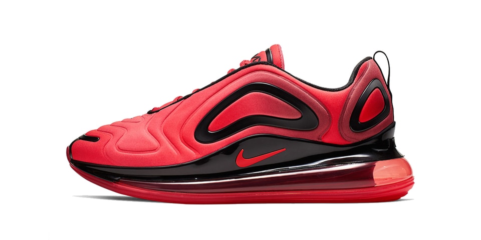 air max 720 red black gold