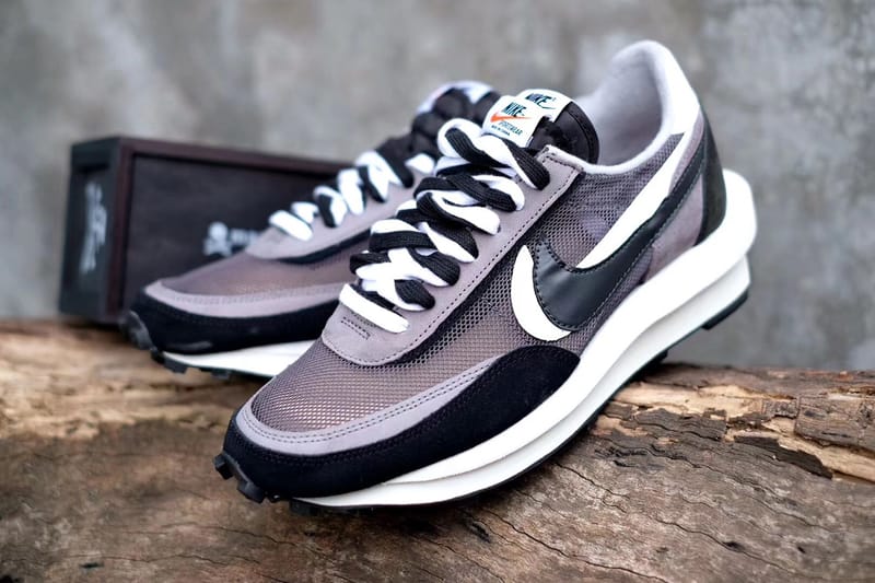 率先近賞sacai x Nike 聯乘「LDV With Waffle Daybreak」黑灰配色