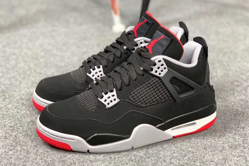 近賞細節！Air Jordan 4「Bred」2019 年復刻版本| Hypebeast