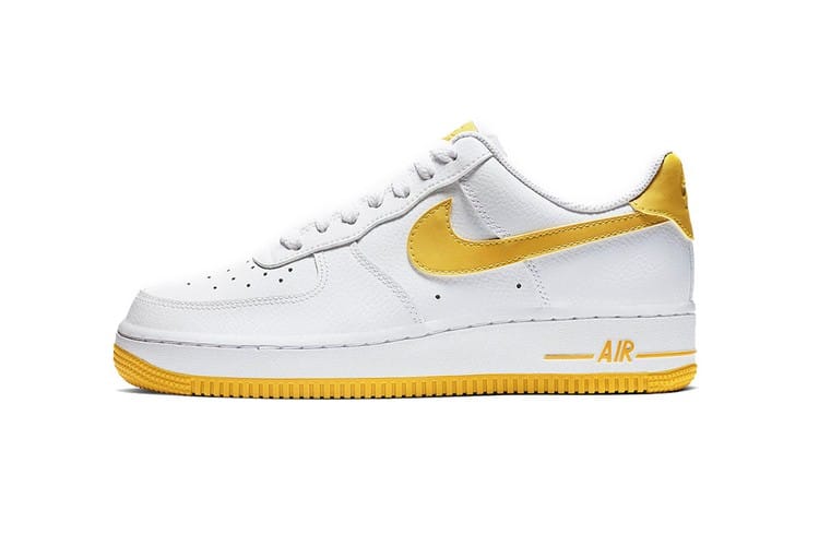 搶先預覽Nike Air Force 1 全新白黃配色| Hypebeast