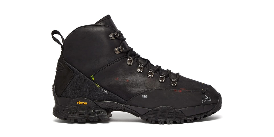 roa paint splatter boots