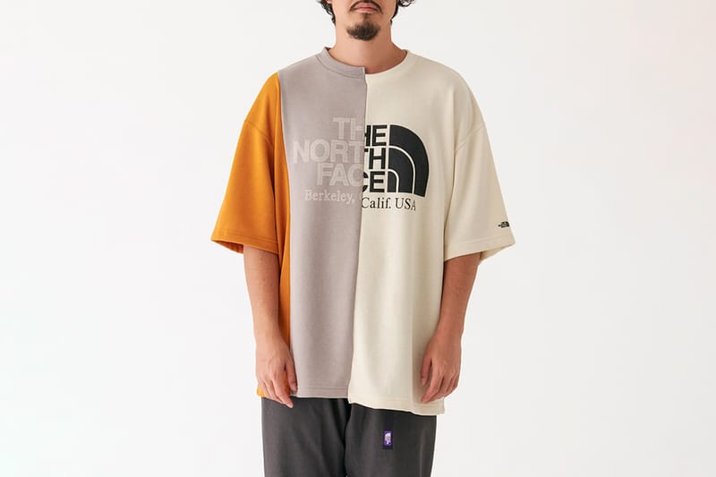 North face asymmetry store logo tee