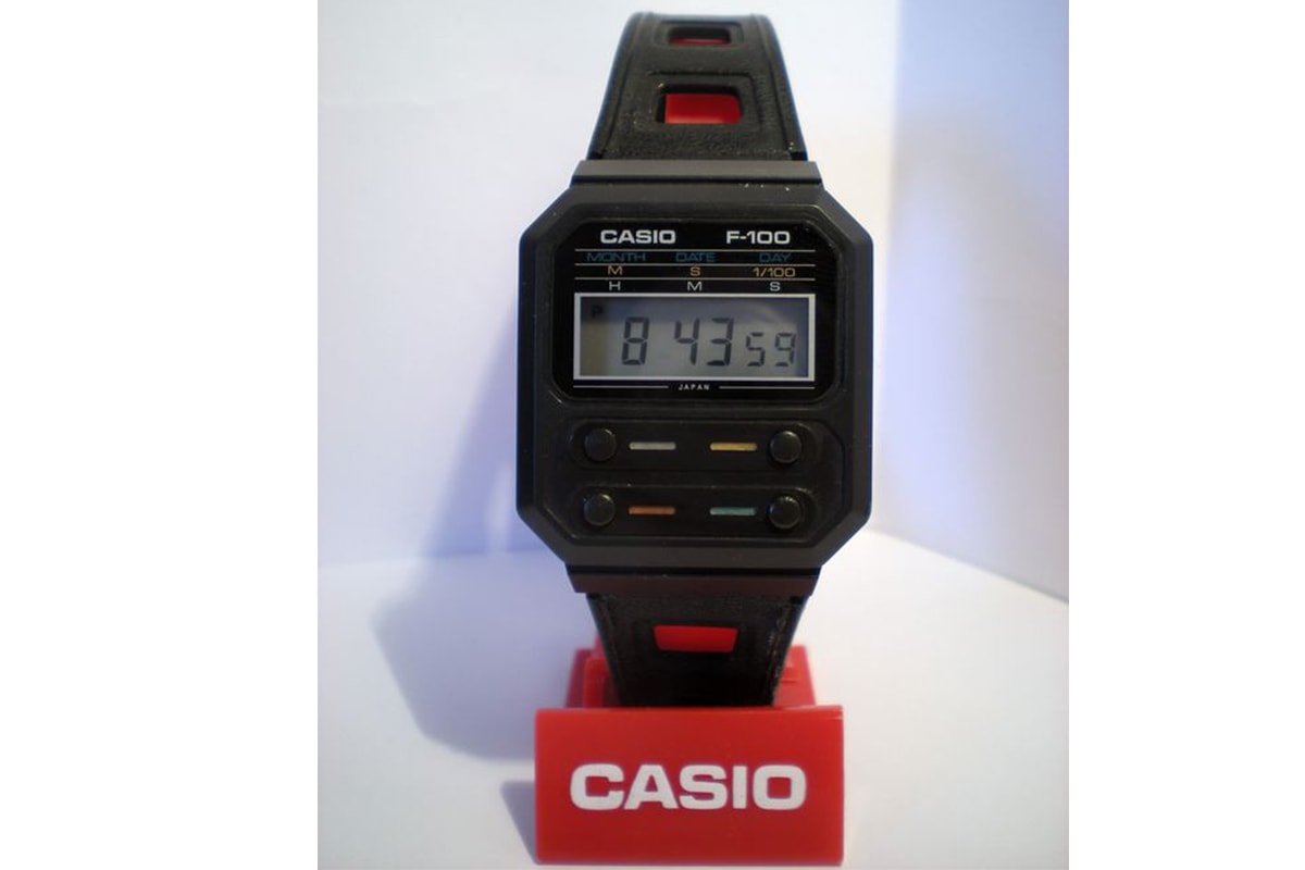 casio f100 watch
