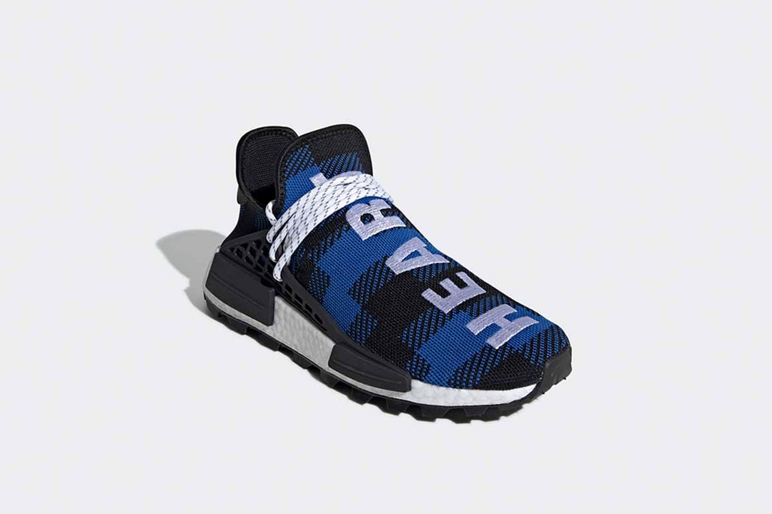 adidas nmd hu pharrell x bbc green plaid