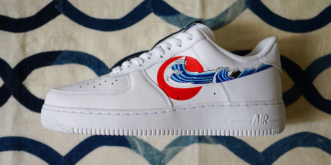 Simple Union 攜手 The Flying Hawk Studio 打造全新客製鞋款 Air Force 1「Ukiyo-E ...