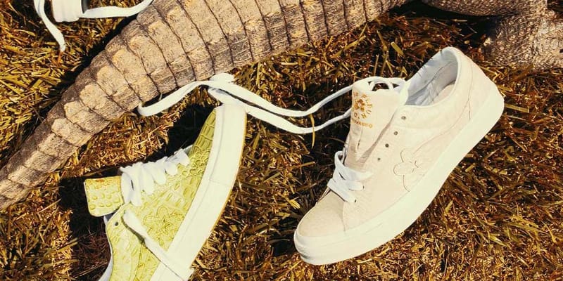 333足限定 GOLF le FLEUR* Converse Faux Skin-