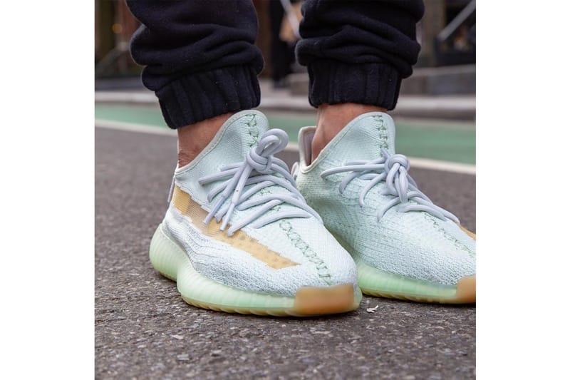 Yeezy 35 v2 on sale hyperspace on feet