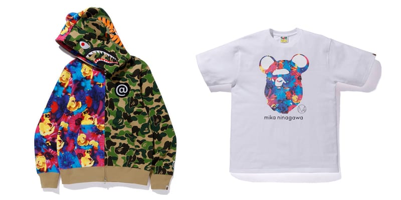 蜷川實花個人品牌M / mika ninagaw x A BATHING APE® 全新聯乘系列完整