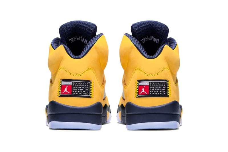 Air Jordan 5「Michigan」別注配色發售詳情公開| Hypebeast