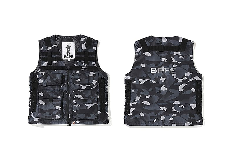 A BATHING APE® 推出新迷彩「GRADATION CAMO」戰術背心| Hypebeast