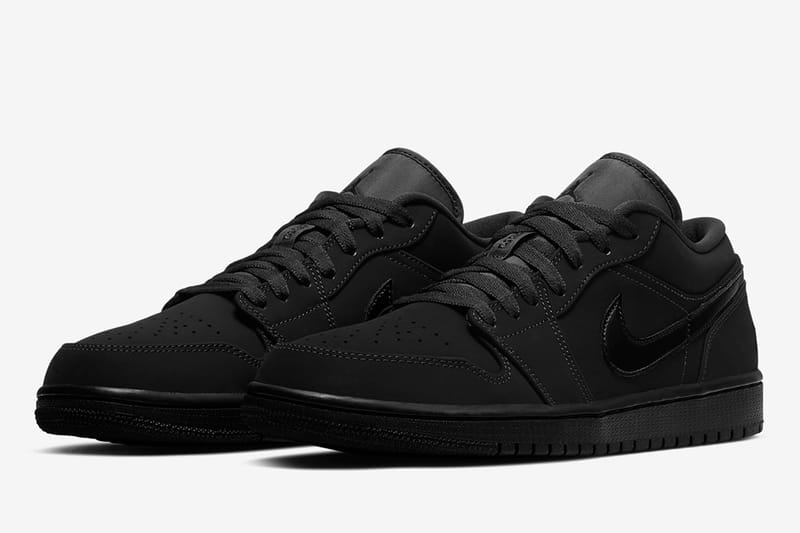 Air Jordan 1 Low 推出全新黑魂「Triple Black」配色| Hypebeast