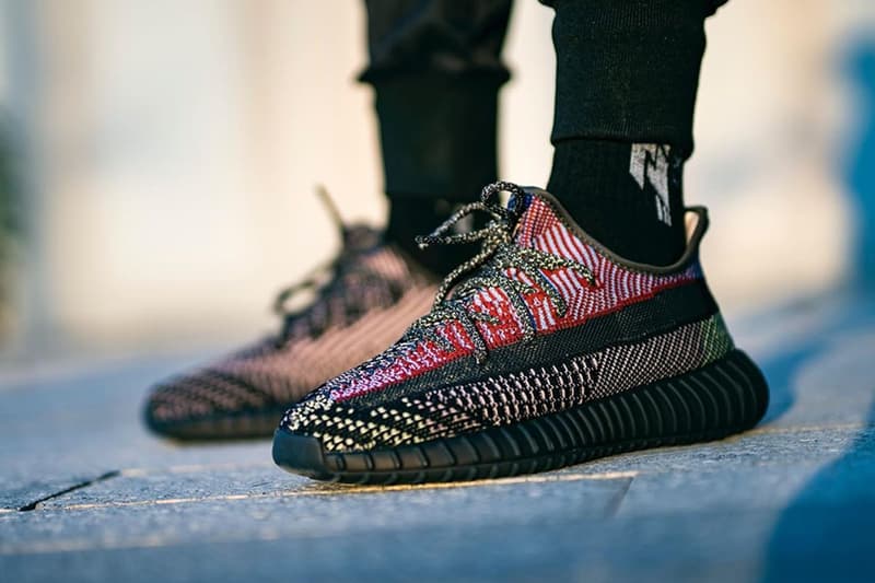 yecheil yeezy on feet