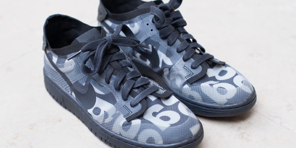 comme des garcons nike dunk low